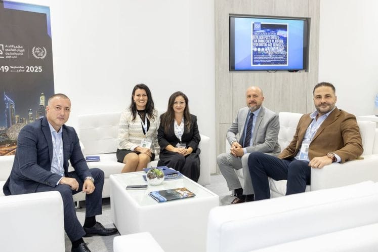 Bilateralni sastanak delegacija Crne Gore i Slovenije tokom Svjetskog poštanskog kongresa UPU