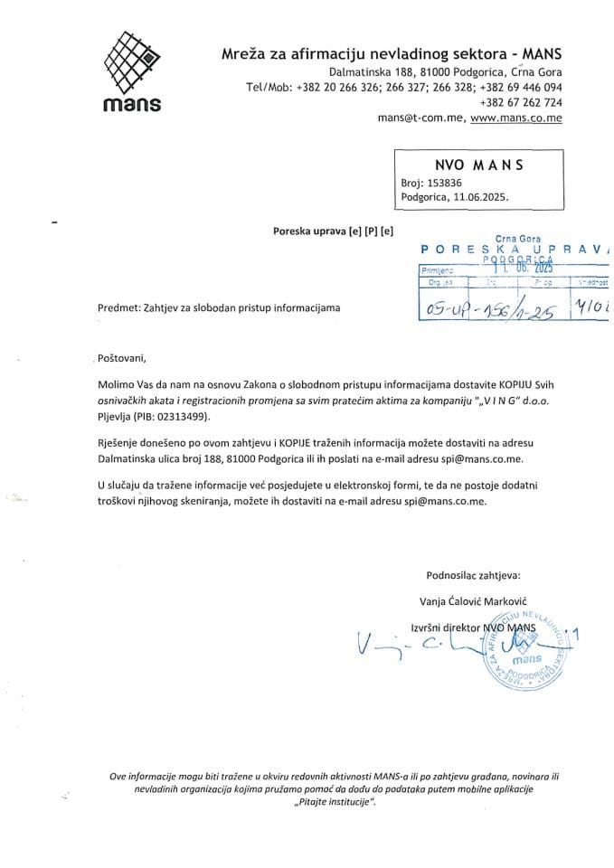 Rješenje 05/02-UP-156/2-25