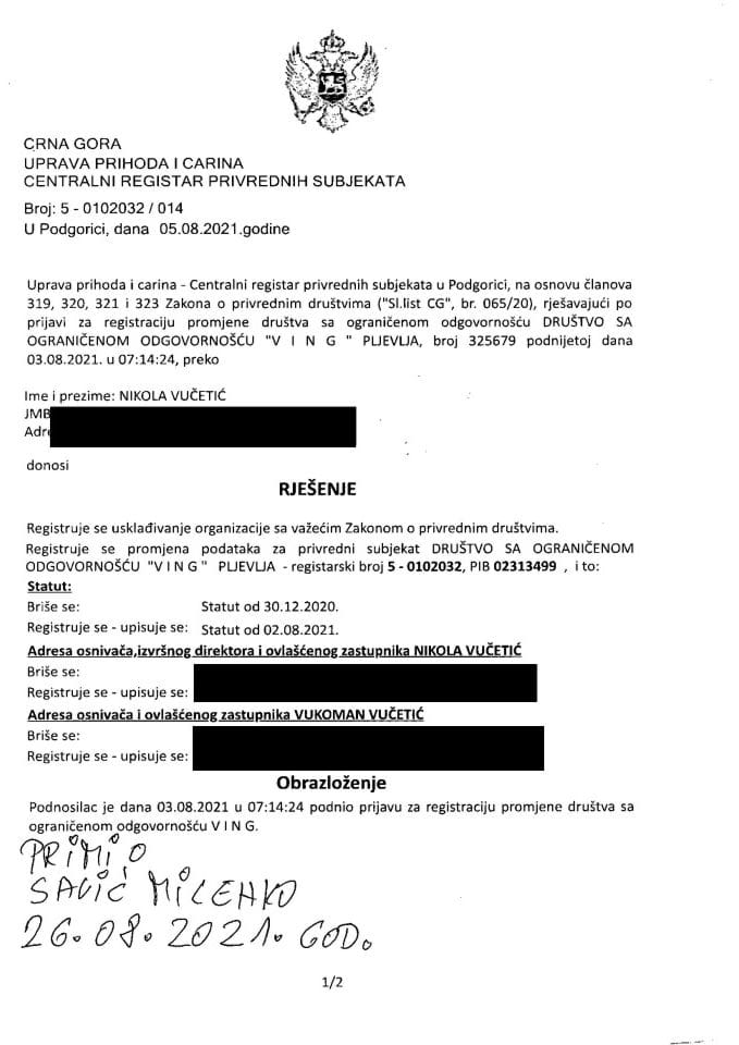 Informacija XV 05/02-UP-156/4-25