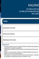 Kalendar obuka za realizaciju programa obuke iz oblasti komunalnog inspekcijskog nadzora na lokalnom nivou2025