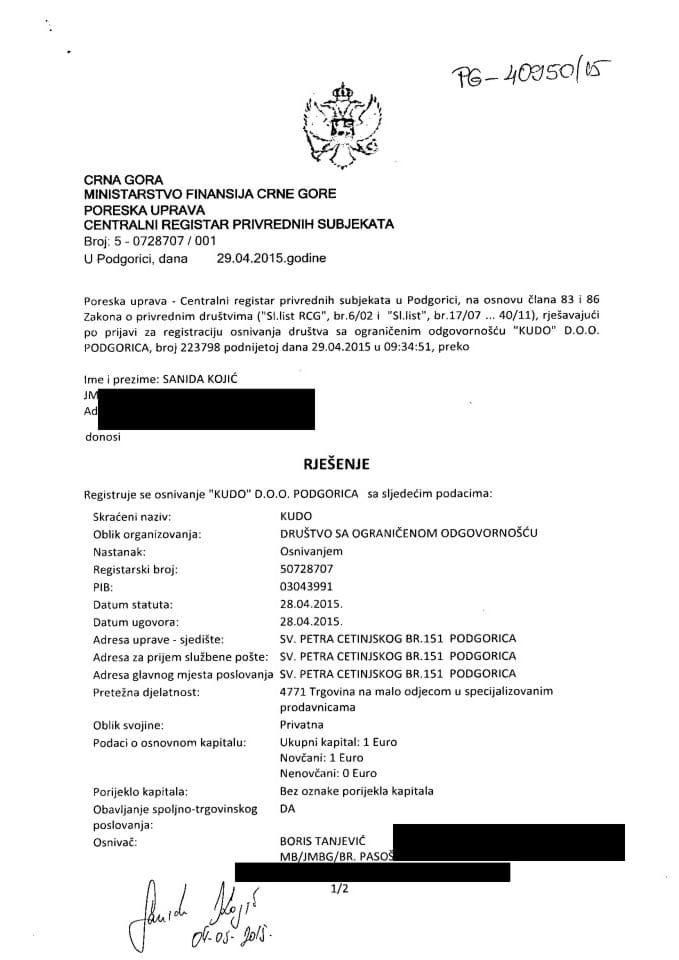 Informacija I 05/02-UP-172/4-25