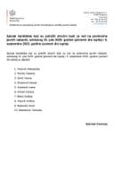 Списак кандидата који су полозили испит 05.09. 2025