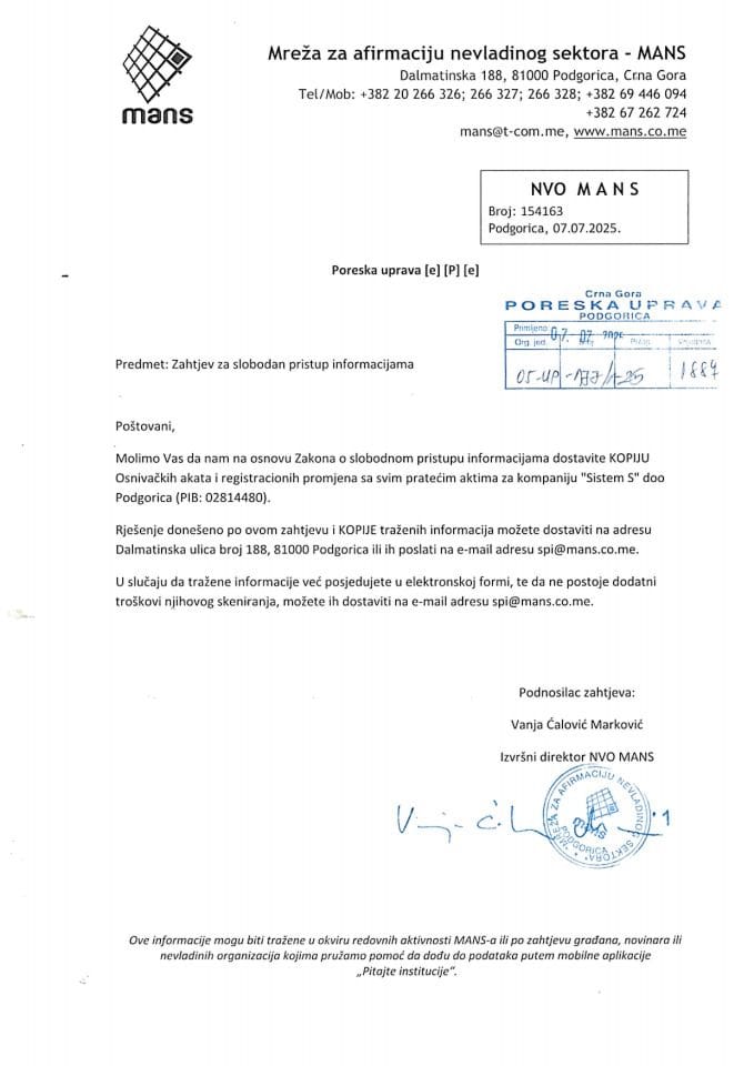 Rješenje 05/02-UP-177/2-25