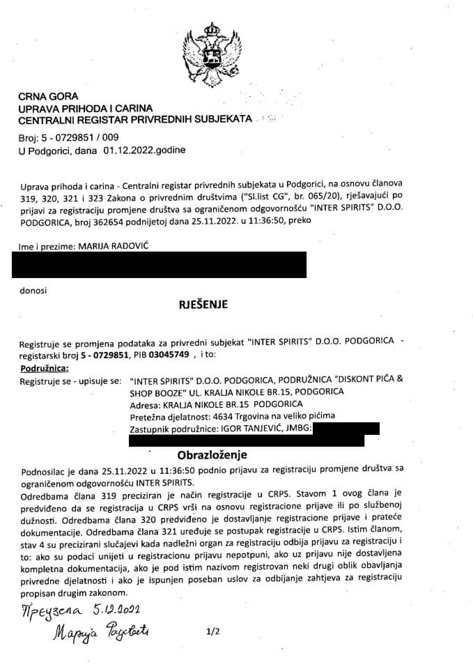 Informacija X 05/02-UP-174/4-25
