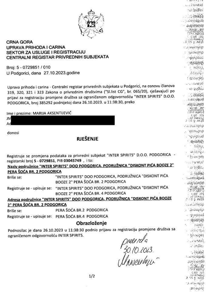 Informacija XI 05/02-UP-174/4-25
