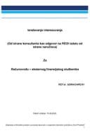 REOI - Sluzbenik za finansije i računovodstvo
