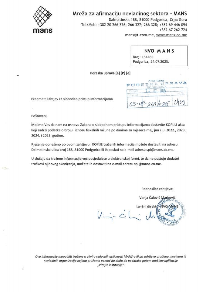 Rješenje 05/02-UP-211/2-25