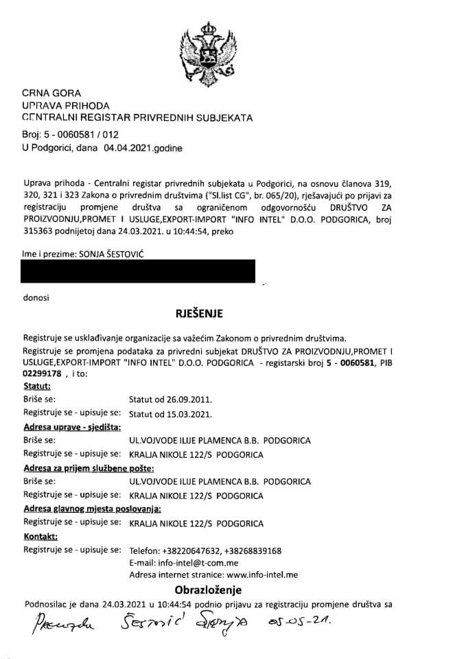 Informacija XIII 05/02-UP-203/4-25