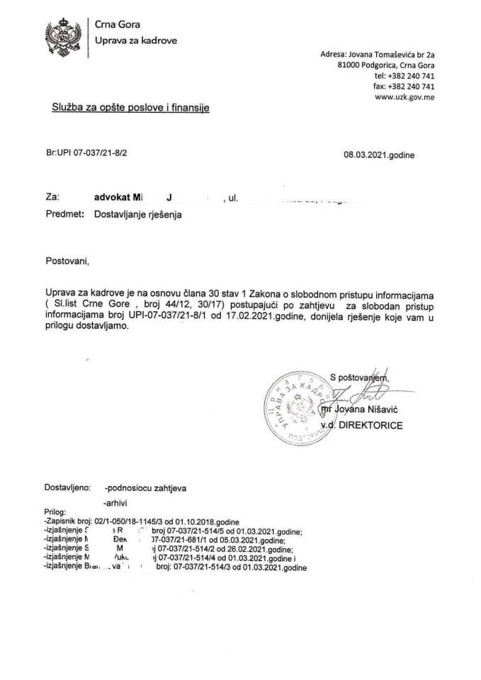 RješenjeodbijasezahtjevzaslobodanpristupinformacijUPI-07-037-21-8-2_rotated