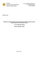 Predlog platforme za učešće ministra prostornog planiranja, urbanizma i državne imovine, Slavena Radunovića, na Zero Waste Forumu, 17-19. oktobar 2025. godine, Istanbul, Republika Turska