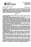 Odluka o sprovođenju programa