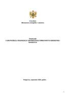 Pravilnik o unutrašnjoj organizaciji i sistematizaciji Ministarstva enegretike i rudarstva