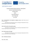 Агенда ЦБЦ МНЕ-АЛБ Бар