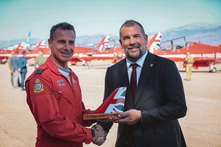Red Arrows po prvi put u Crnoj Gori – Simbol partnerstva i saradnje u okviru NATO-a