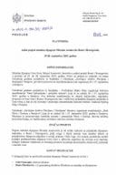 Predlog platforme radne posjete ministra dijaspore Mirsada Azemovića Bosni i Hercegovini, 25-28. septembra 2025. godine