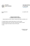 Dnevni red - 19. septembar 2025 Dnevni red - 19. septembar 2025