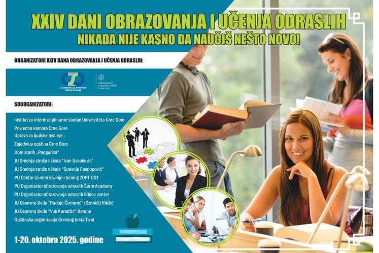 XXIV Dani obrazovanja i učenja odraslih XXIV Dani obrazovanja i učenja odraslih