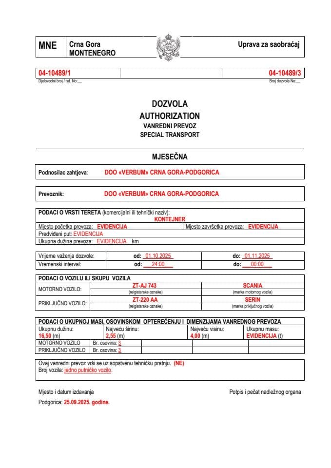 VERBUM 04-10489-okt-mjesečna