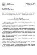 Interni oglas, prijava i metodologija o proizvodjenju vojnika/kinje po ugovoru u podoficire/ke