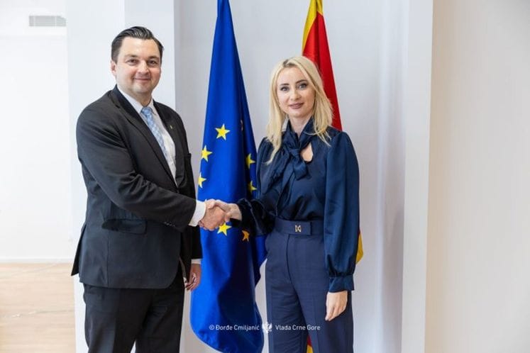 Min.Gorčević sa Strandom