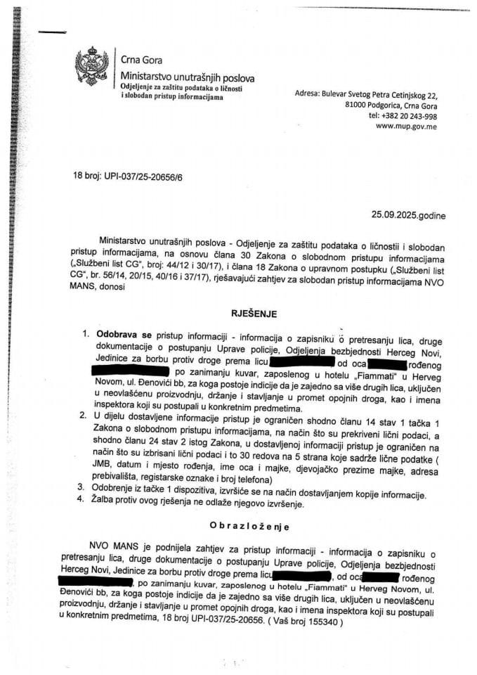 rješenje br. 18-UPI-037/25-20656/6