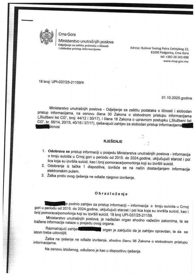 rješenje br. 18-UPI-037/25-21159/4