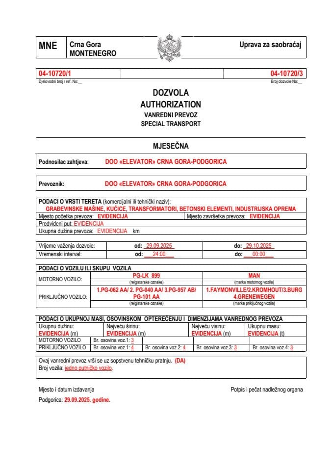 ELEVATOR 04-10720-okt-mjesečna