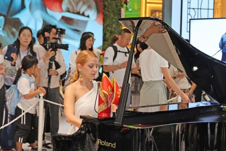 Концерт црногорске пијанисткиње Ане Вуказић, Осака