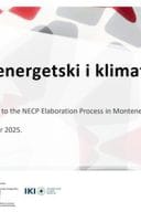 Prezentacija nacrt nacionalnog energetskog i klimatskog plana cg