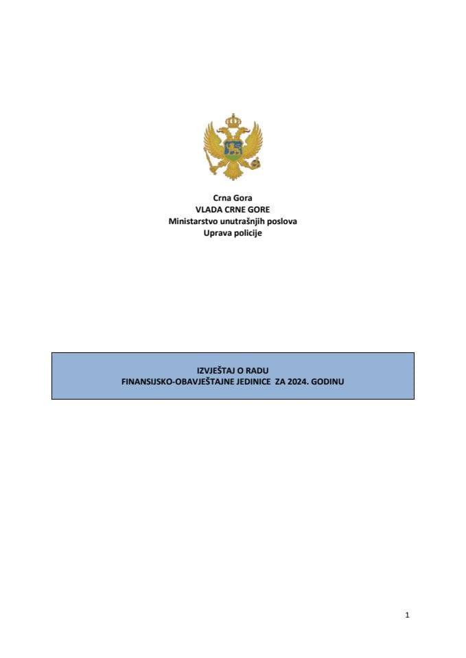 Godišnji izvještaj FOJ 2024