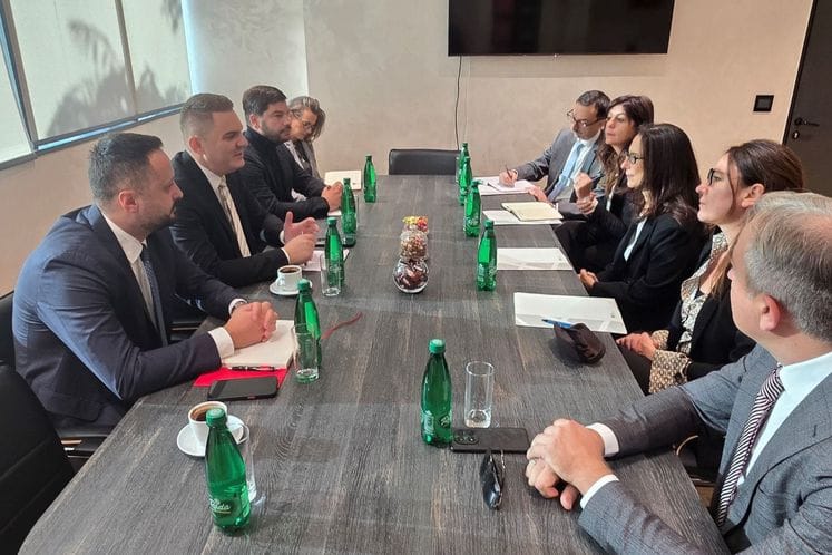 Адмир Шахановић са представницима компаније ТЕРНА