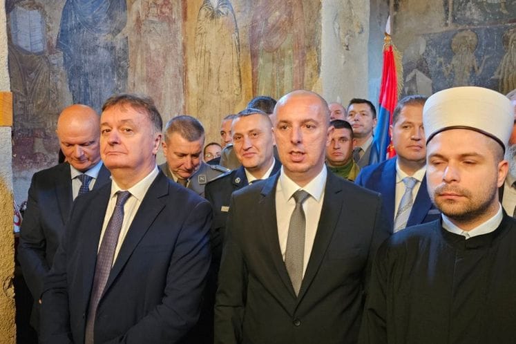 Potpredsjednik Vlade Crne Gore dr Budimir Aleksić prisustvovao slavi Mileševske eparhije