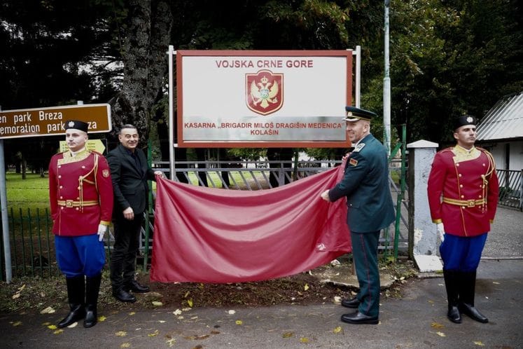 Kasarna u Kolašinu dobila ime po brigadiru Medenici