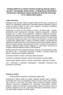 Predlog platforme za učešće ministra socijalnog staranja, brige o porodici i demografije, Damira Gutića na Regionalnoj ministarskoj konferenciji o okončanju nasilja nad djecom, Bukurešt, Rumunija, 13-14. oktobra 2025. godine