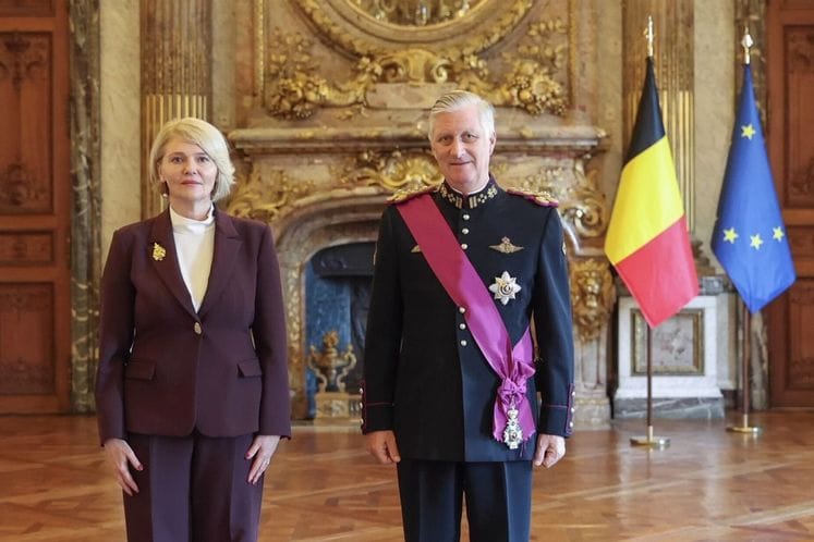 Ambasadorka Injac predala akreditivna pisma kralju Filipu