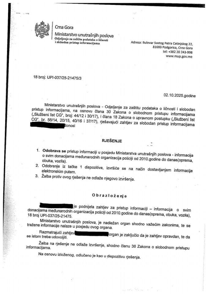 rješenje br. 18-UPI-037/25-21475/3