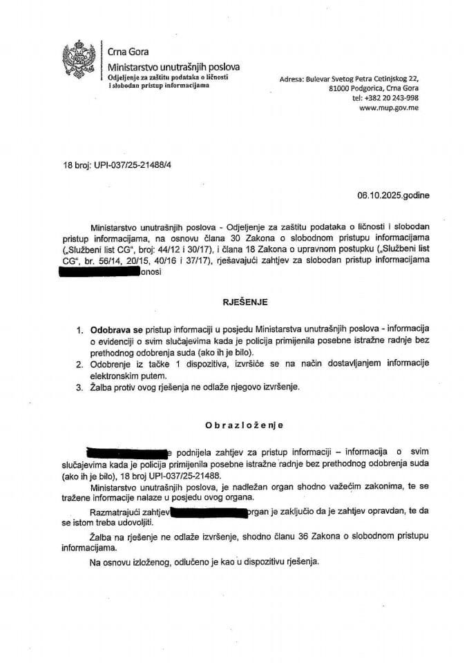 rješenje br. 18-UPI-037/25-21488/4