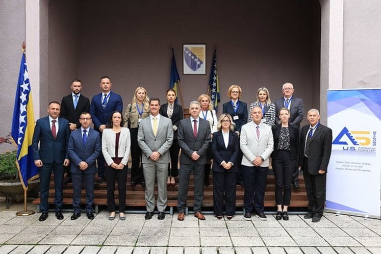 Sastanak političkih direktora ministarstava odbrane zemalja članica Američko-jadranske povelje, održan u Sarajevu