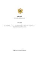 Javni poziv za skladištenje dijela obaveznih rezervi naftnih derivata Uprave za ugljovodonike u Crnoj Gori