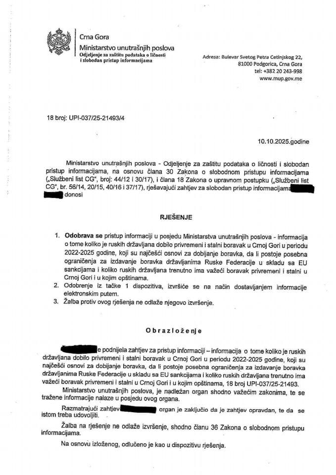 rješenje br. 18-UPI-037/25-21493/4