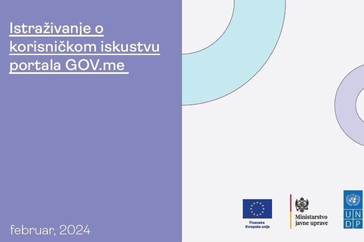 Istraživanje Web portal Vlade 2024