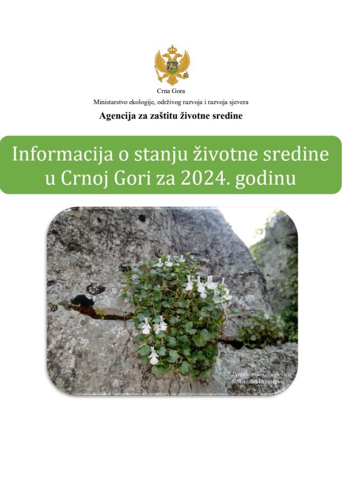 Информација о стању животне средине у Црној Гори за 2024. годину