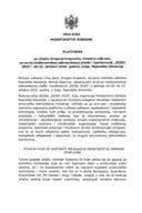 Предлог платформе за учешће Драгана Краповића, министра одбране, на првој међународној одбрамбеној изложби и конференцији „SIDEC 2025“, 20-22. октобар 2025. године, Цеље, Република Словенија
