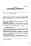 Предлог платформе за учешће министарке културе и медија др Тамаре Вујовић на завршном представљању апликационе књиге пројекта „Никшић Европска пријестоница културе 2030“, Брисел, 20-21. октобар 2025. године