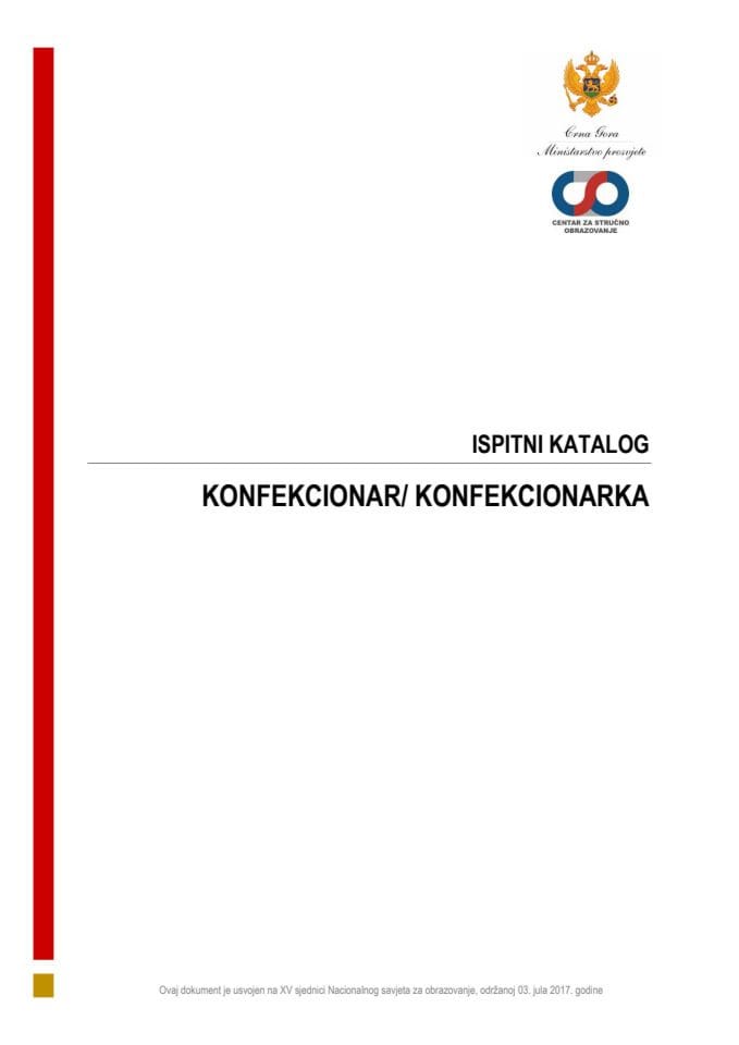 IK 120030 KONFEKCIONAR