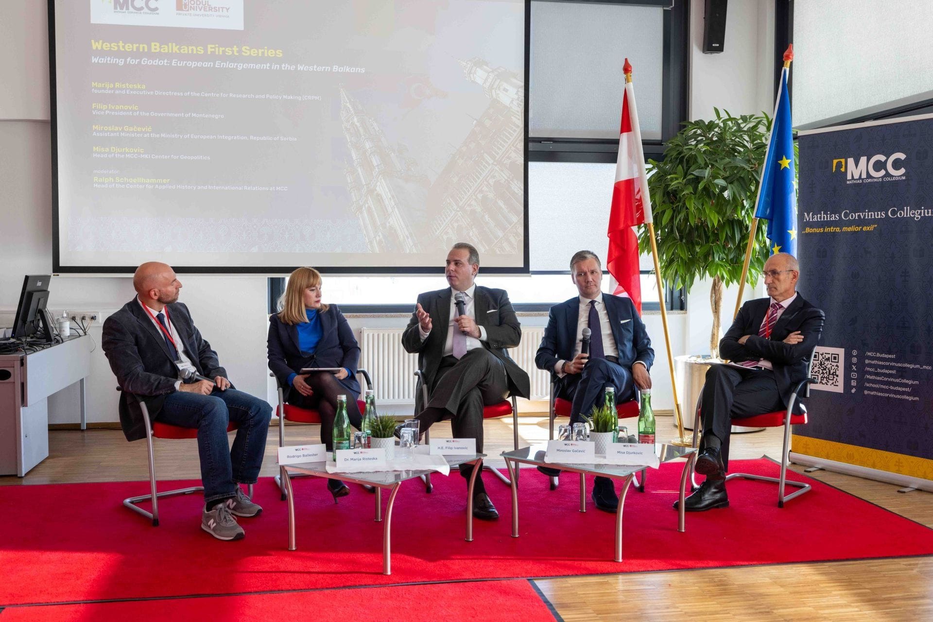 Potpredsjednik Ivanović na međunarodnoj konferenciji „Proširenje EU: Zapadni Balkan na prvom mjestu?“ u Beču