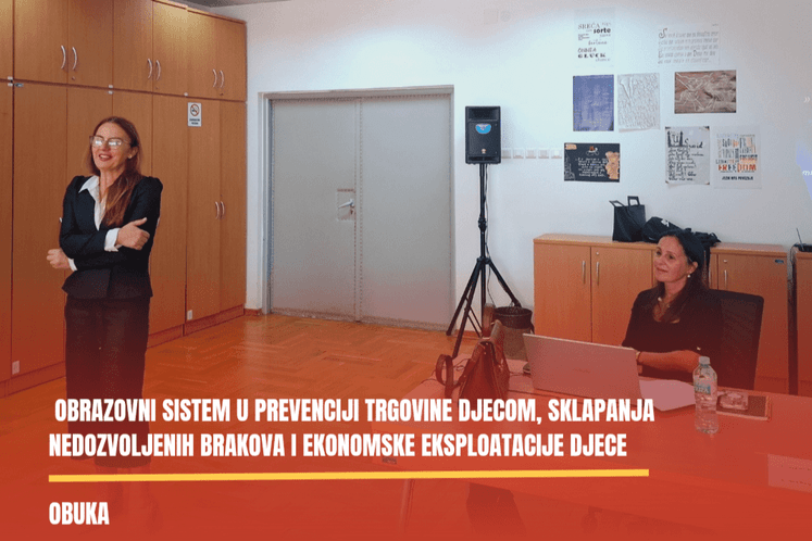 Obrazovni sistem u prevenciji trgovine djecom, sklapanja nedozvoljenih brakova i ekonomske eksploatacije djece