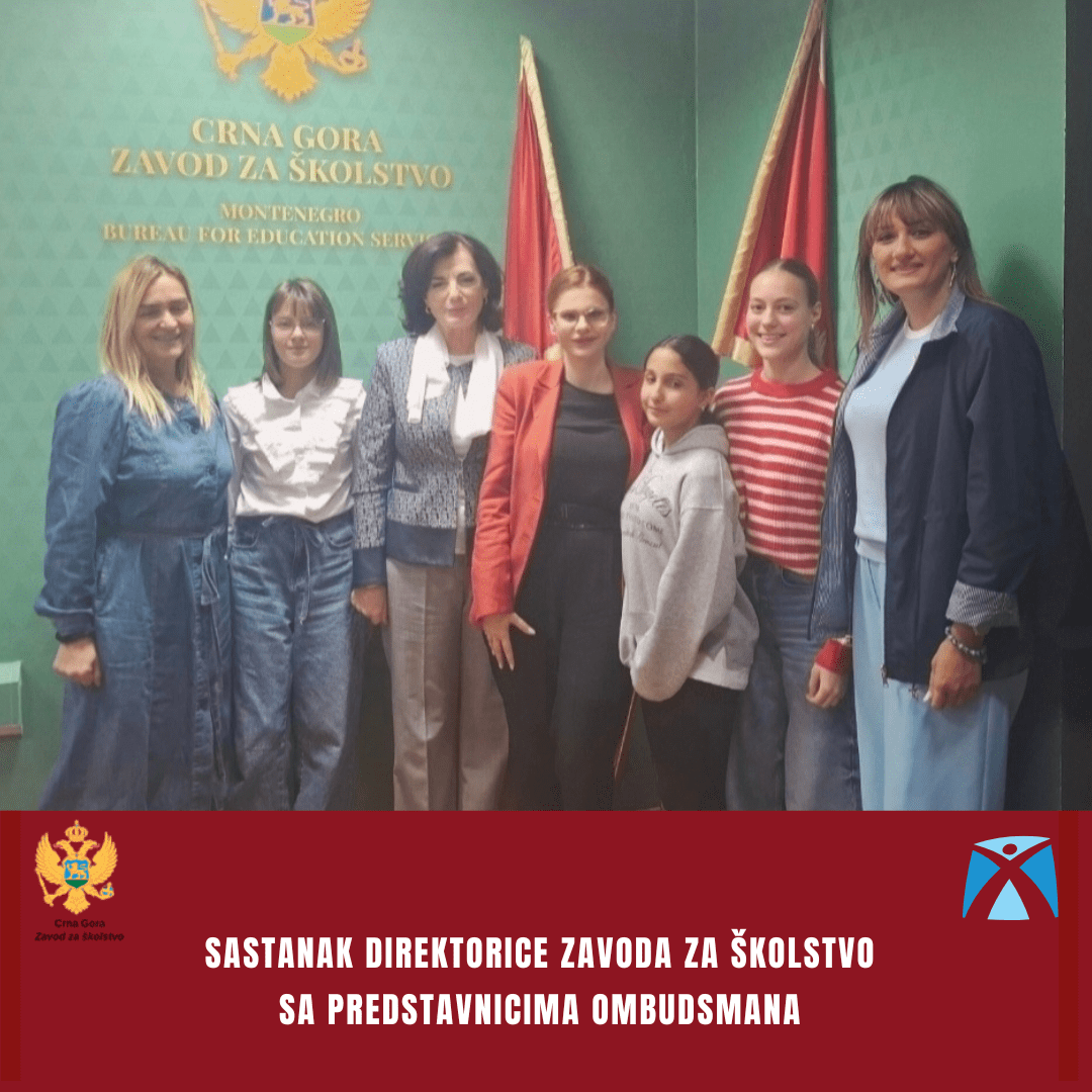 Sastanak direktorice Zavoda za školstvo sa predstavnicama Ombudsmana