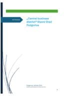 Javna rasprava o Nacrtu Lokalne studije lokacije "Central business district" Glavni grad Podgorica i Izvještaju o strateškoj procjeni uticaja na životnu sredinu - Nacrt izvještaja o strateškoj prcjeni uticaja