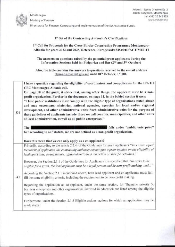 Цларифицатионс